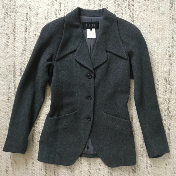 RARE VINTAGE: Atsuro Tayama wool felt blazer - Picture 1 of 10